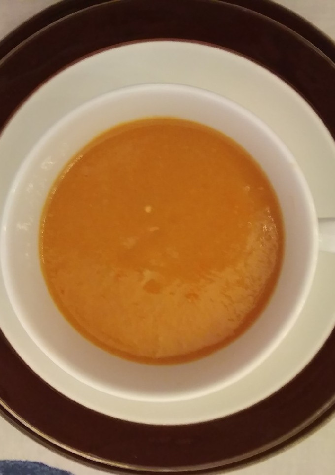 Una foto de Gazpacho con sandía