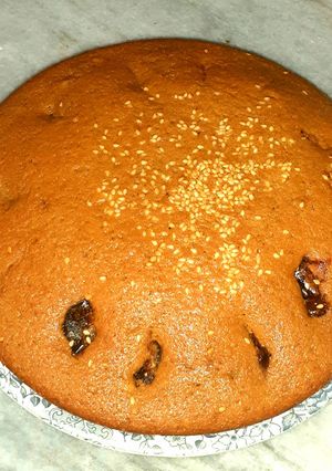 عکسی از دستور کیک ساده