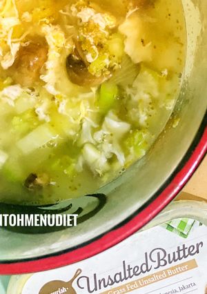 Foto resep No food waste egg drop soup