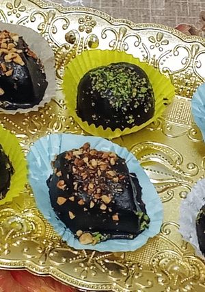 صورة لوصفة حلوى بالشوكولاتة للمناسبات🍫