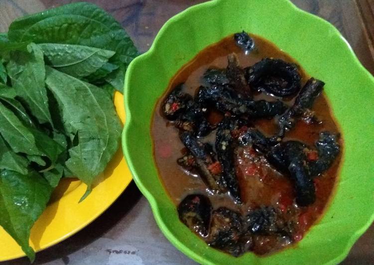 Pecak belut panggang