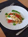 Filetto di orata con pesto di zucchine