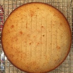 A picture of Butter milk cake.