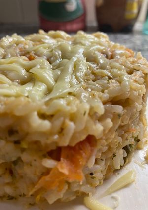 Una foto de 🤤🤤Arroz Mediterráneo 🇬🇷🇮🇪
