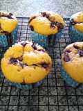 Healthy Pumpkin Chocolate Chip Honey Cup Cake ❌sugar| คัพเค้กฟักทองช็อคชิพน้ำผึ้ง ❌น้ำตาล ❌เนย