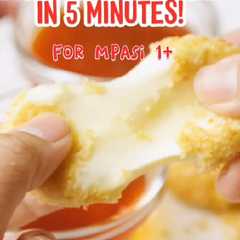 Fried Cheese Ball (Snack MPASI 1+) রেসিপির প্রধান ছবি