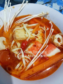 Foto resep Suki Kuah Tomyam sederhana