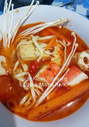 Foto resep Suki Kuah Tomyam sederhana