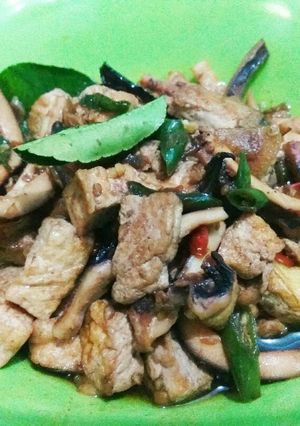 Foto resep Sotong asap pedas manis