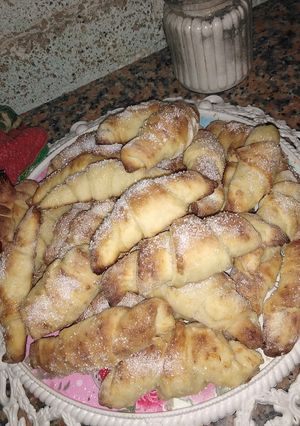 Una foto de Croissant caseros