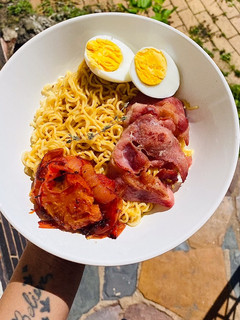A picture of A power breakfast bowl.