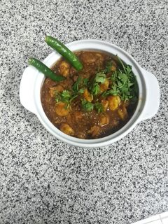 A picture of Prawn Masala.