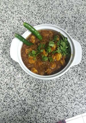 A picture of Prawn Masala.