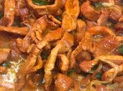 Una foto de salsa para fajitas de cerdo
