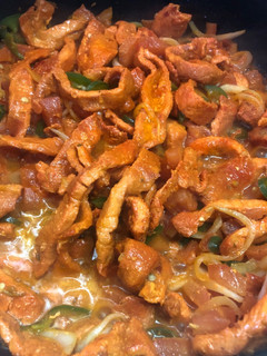 Una foto de Fajitas de cerdo adobado a la Sonorense