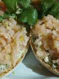 Tartare di salmone su crema di burro alla rucola e limone