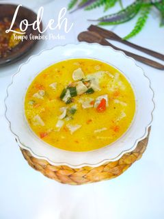 Foto resep Lodeh Tempe Gembos Pedas