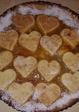 Una foto de Pasta Frola Especial (Corazones) #RecetasParaEnamorar