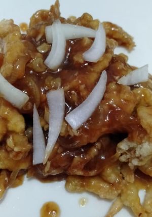 Foto resep 039. Jamur saus tiram