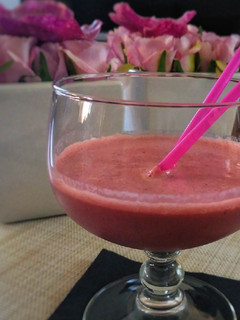 Una foto de Batido de cerezas 🍒