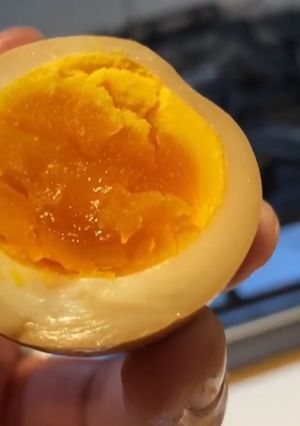 A picture of Ramen Egg (Ajitama).