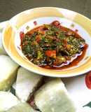 Green Yam Sauce
