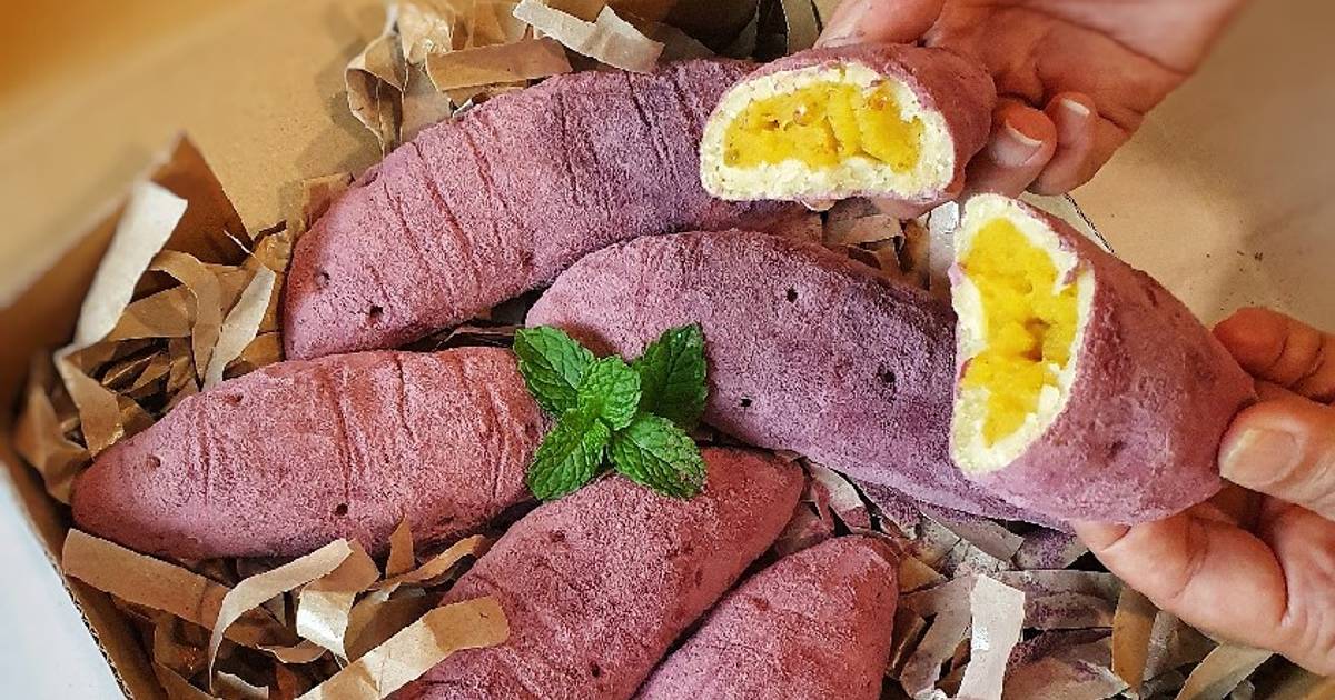 Resep 324. Korean Sweet Potato Mochi Bread oleh IFANI DEVI Cookpad