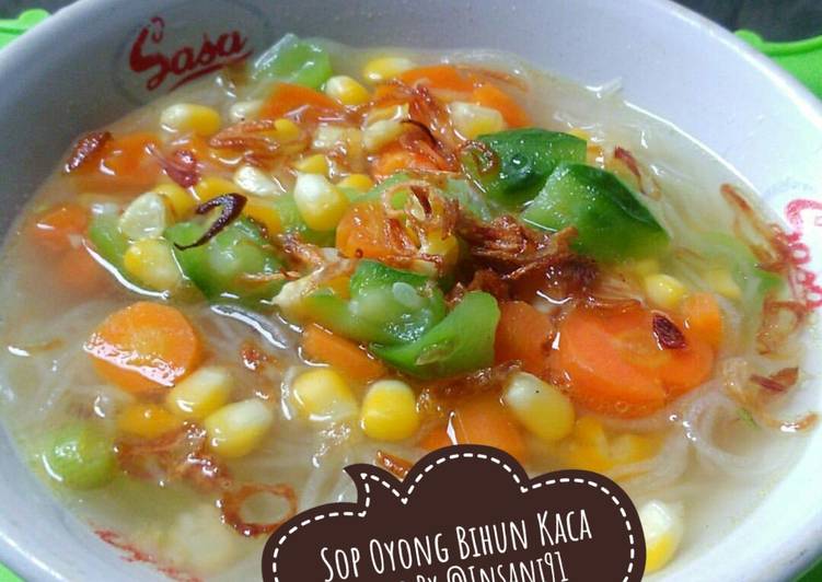 Cara Gampang Membuat Sop Oyong Bihun Kaca Simple hemat waktu 🍜🍴 yang Sempurna