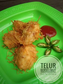 Foto resep Telur Berselimut Kentang