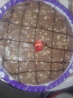 صورة لوصفة بفاريا بالكاكاو
