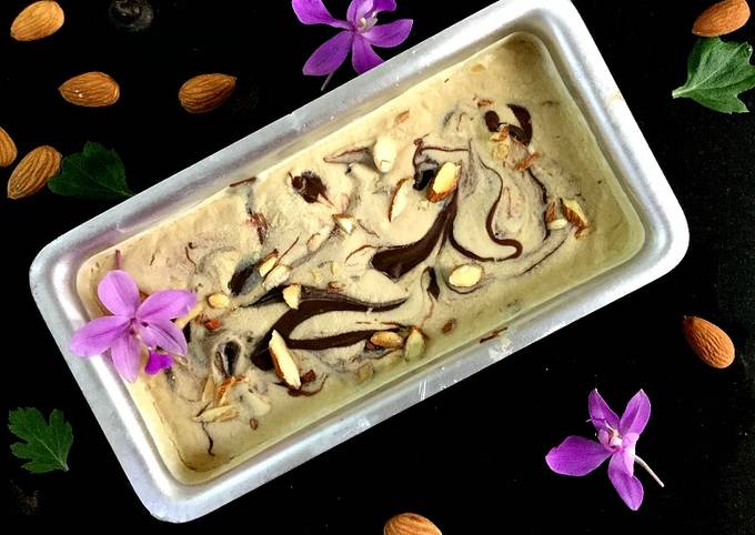 Step-by-Step Guide to Prepare Homemade Mocha Almond Fudge Ice Cream