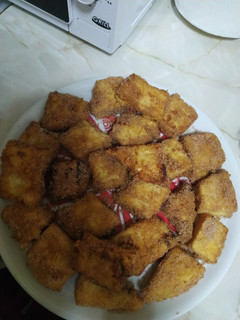 Una foto de Leche frita