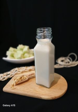 عکسی از دستور شیر تخمه خربزه