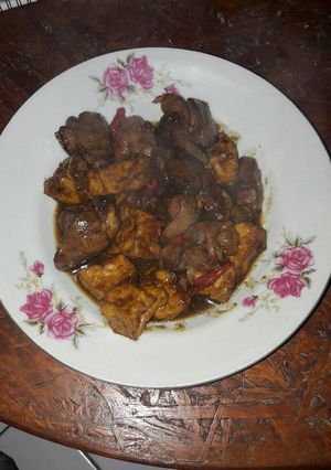 Foto resep Semur ati ampela dan tahu