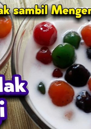Foto resep Kolak biji salak pelangi