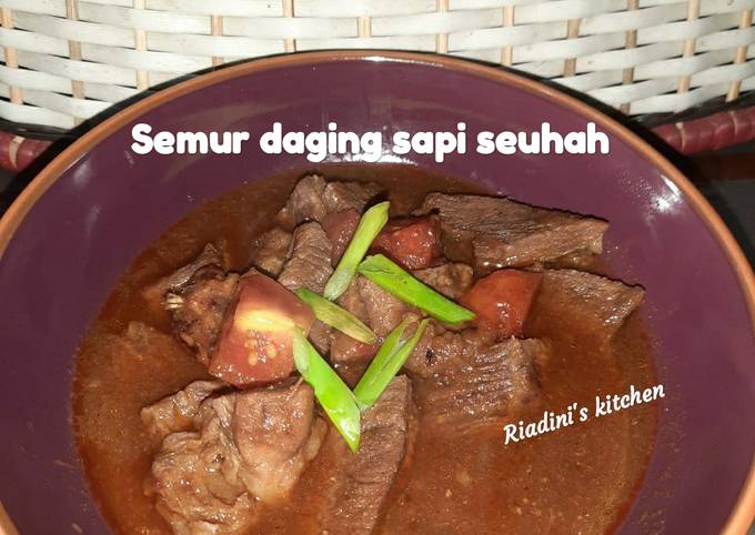 Semur daging resep mama tercinta