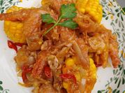 Gambar udang minyak wijen