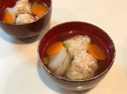 Gambar sup baso ayam cincang