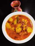 Desi Tinday (round gourd) And Gosht (Mutton Boneless)