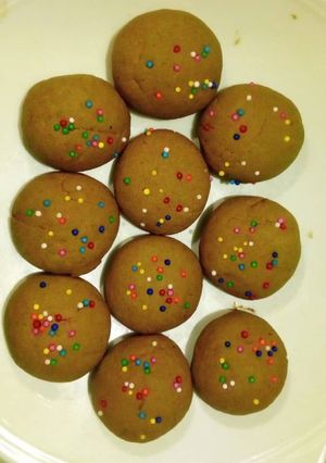 A picture of Sprinkle cookies.