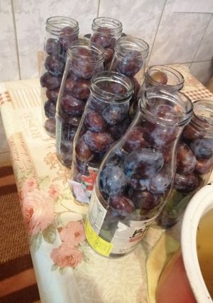 Szilva Kompot házilag télire hidegen recept fotója