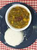 Colocasia leaves curry