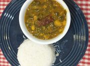 A picture of hing curry leaves