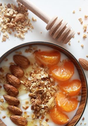 Foto de Iogurte com granola