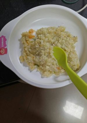 Foto resep Mpasi Nasi Tim Sup Ayam