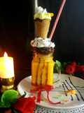Mango Monster Donut Shake