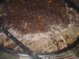 مقلوبة دجاج ولحمة