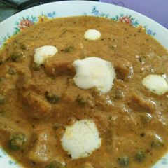 Matar Aloo ki sabji A picture of Matar Aloo ki sabji.