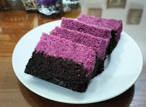 Foto resep Brownies Kukus Taro