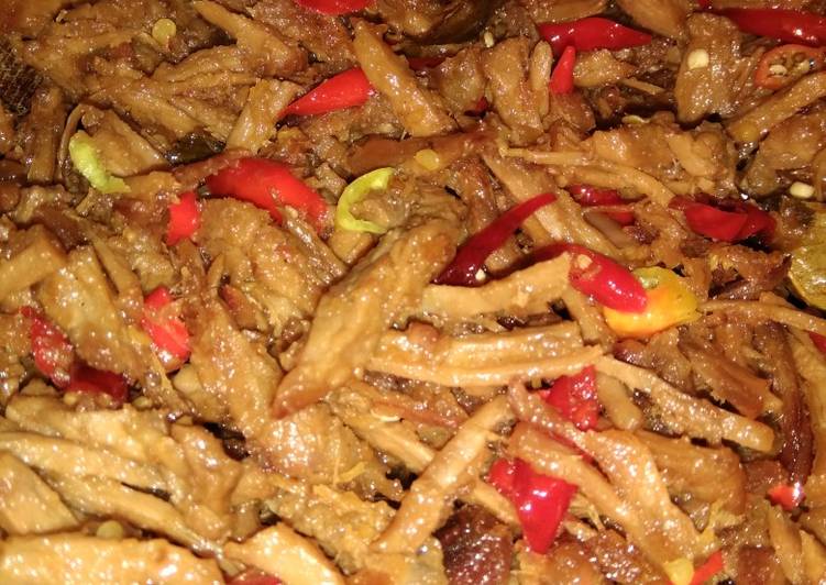 Gepuk iris khas sunda super pedas. π